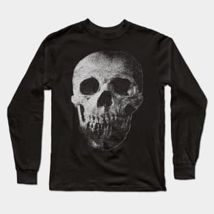 vintage retro skull Long Sleeve T-Shirt